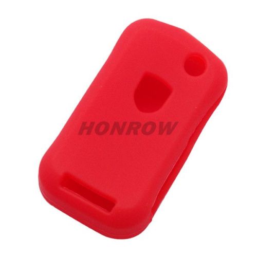 For Porsche 2 button silicon case red color (MOQ: 50PCS)