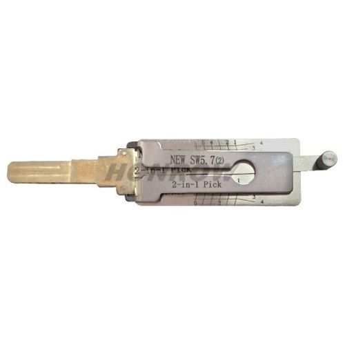For Original Lishi NEW SW5.7(2) 2 in 1 decode and lockpick