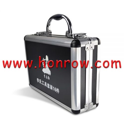 Original Box Lishi 16pcs 2 in 1 Tool Repair Tool Box S