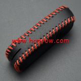 For Audi 3 button key cowhide leather case.
