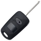 For Ki 3 button flip remote key blank with Left Blade