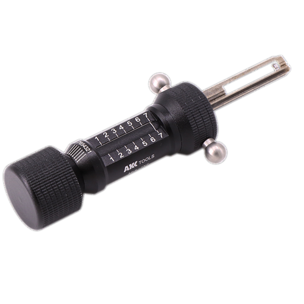 AKK 7X7 For Fiat Key Tool Suitable for 8-Bead/7-Bead Flat Key Lock Dimensions 160mm x 70mm x 40mm