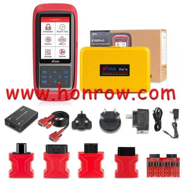 XTOOL X100 Pro3 Professional Auto Key Programmer Add EPB, ABS, TPS Reset Functions Free Update Lifetime