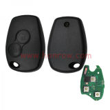 For Renault Clio3, for Kangoo, for Trafic 2 button remote key with 433Mhz and ID46 7946  (before 2008 year)