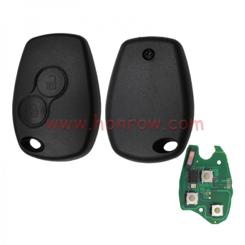 For Renault Clio3, for Kangoo, for Trafic 2 button remote key with 433Mhz and ID46 7946  (before 2008 year)