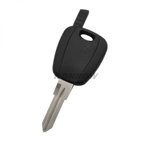 For Fiat transponder key blank with GT15R blade (can put TPX long chip and Ceramic chip) black color