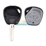 For Lada 3 button remote key blank with blade