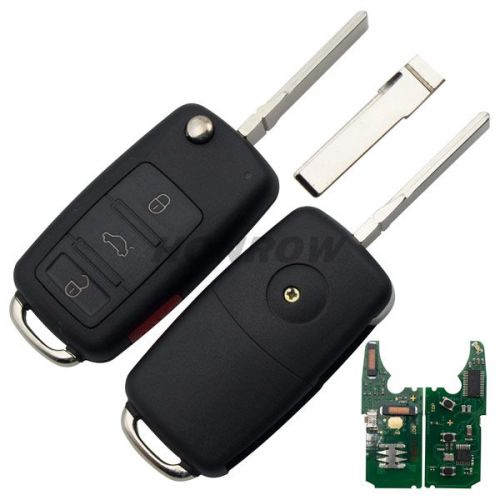 For VW Touareg 3+1 button remote with 433Mhz 7946chip