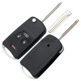 For Chry 3+1 button remote key blank