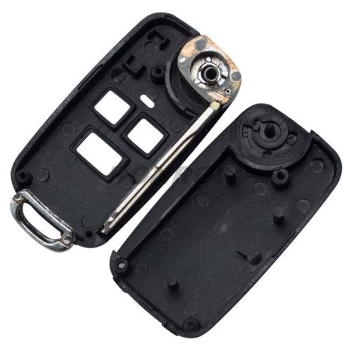 For Hyu 3 button modified flip remote key blank