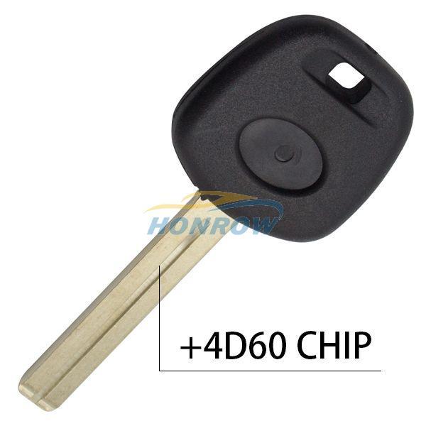 For To transponder key with 4D60 chip（Long Blade）