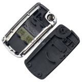 For Mitsubish 2 button modified flip remote key shell