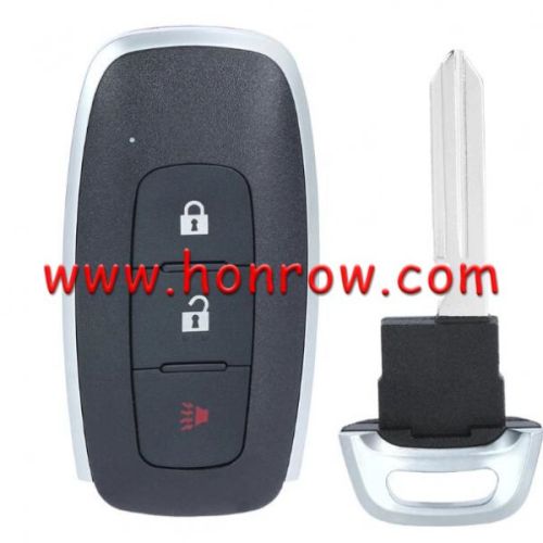 For Nissan 2+1 button smart key blank