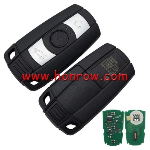 KYDZ For Bmw 5 series remote key for bmw 1、3、5、6、X5, X6, Z4 series with PCF7945 Chip 315MHz  Its for CAS3 and CAS3+ Systems. FCC ID:KR55WK49127