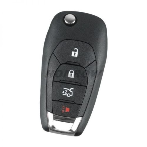 For Chevrolet 3+1 button flip remote key blank