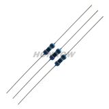 2 ohm 1/4W 2R Metal Film Resistor 2ohm 0.25W 1% ROHS MOQ:10bag(1000pcs/bag)