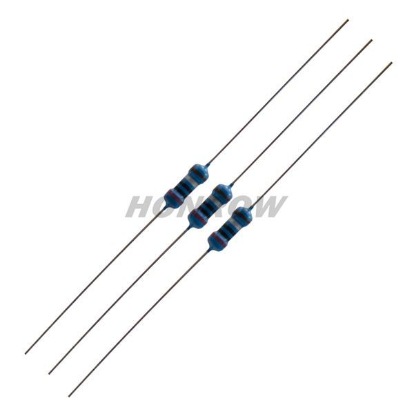 2 ohm 1/4W 2R Metal Film Resistor 2ohm 0.25W 1% ROHS MOQ:10bag(1000pcs/bag)