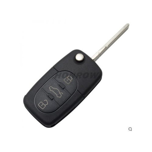 For VW 3 button remote key blank without panic (1616 battery Small battery)