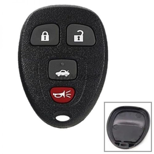 For GM 3+1 button remote key blank Without Battery Place