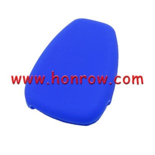 For Chrysler 3 button silicon case (blue color) (MOQ:50pcs)