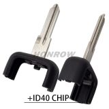 For Op key head with left blade  ID40 Chip