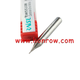 Raise 1.0mm Milling Cutters Carbide Steel For Key Machine φ1.0xD6x40x3F