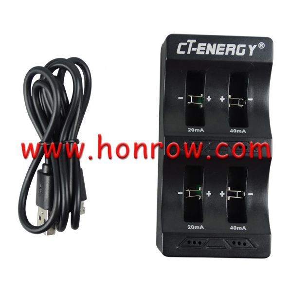 VL2032/2020 rechargeable lithium battery smart charger