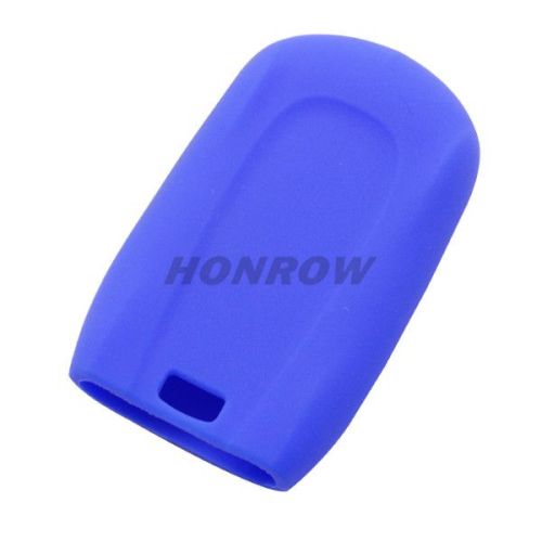 For Opel 3 button silicon case (blue color) MOQ:50PC