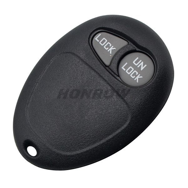 For G 2 button remote key blank With Battery Place
