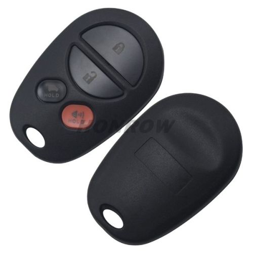 For To 4 button remote key blank