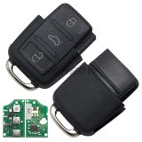 For VW 3 Button remote control 1JO959753P 433MHZ