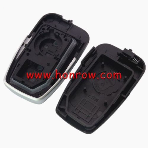 For Toyota C-HR 2+1 button Smart Remote key blank,the blade switch on the back-shell-part