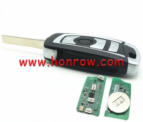 For BMW hot sale EWS system 4 button remote key with HU92 blade 433mhz