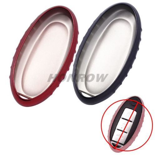 For Nissan TPU protective key case with Black color. MOQ:5pcs