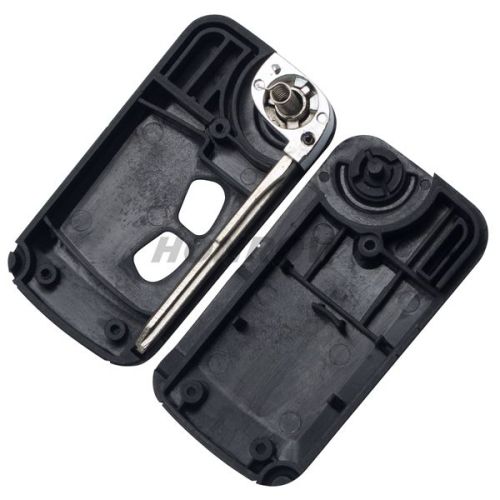 For Mit 2 buttom modified flip remote key blank