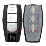 For Mitsubishi 2 button smart key blank with Emergency Key