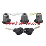 For Peugeot  9170G3 252522 LEFT RIGHT DOOR LOCK CYLINDER WITH 2 KEYS