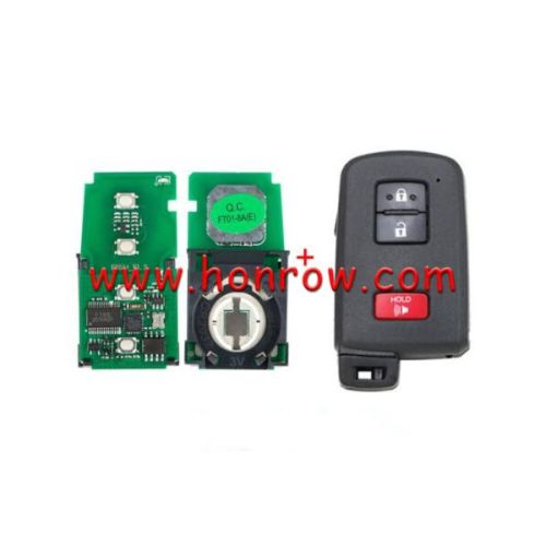 Lonsdor 8A Universal Smart Car Key for Toyota 2+1 button Universal Smart Key for K518 and KH100