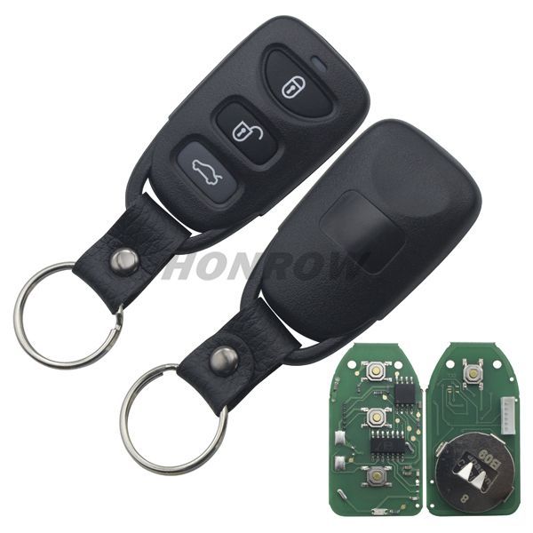 For Hyundai 3 button  Remote key With 433Mhz
