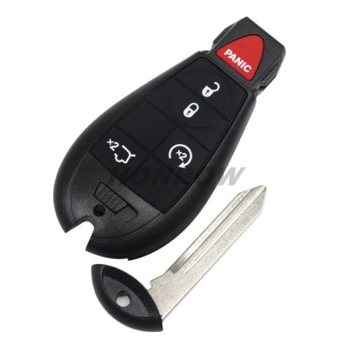 For Chry 4+1 button remote key blank