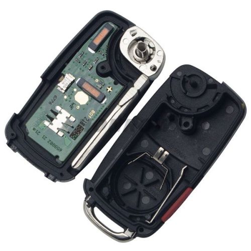 For VW  Touareg  keyless 3+1 button remote key with 315Mhz (With Keyless function)