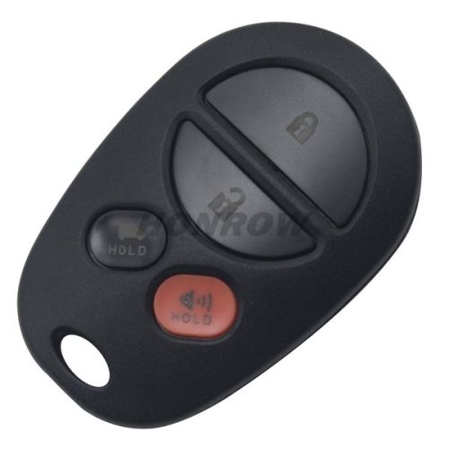 For To 4 button remote key blank