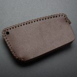 For Toyota 3 button key cowhide leather case for COROLLA, for Rezi, 13RAV4.