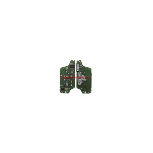 Original For Peugeot FSK 3 button flip remote control with 433Mhz PCF7941 Chip for 307&407 Blade FSK Model