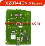 XHORSE VVDI XZBT44EN  5 Buttons smart Remote key  For honda Pilot 2019-2021 For Accord 2018-2022 For Odyssey 2014-2022 For Insight 2018-2021 For CR-V 2018-2022 For Passport 2019-2021 For Civic 2016-20