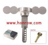 Stainless steel solid material home door key for KALE KILIT lock head