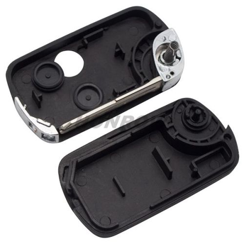 For Lan 2 button remote key flip blank (Can put chip inside)