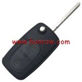 For V 2 button remote key blank (1616 battery Small battery)