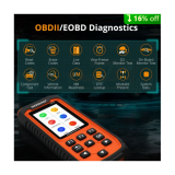 GODIAG GD202 Engine ABS SRS Transmission 4 System Scan Tool with 11 Special Functions