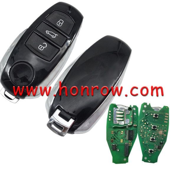 For VW Touareg 3 button remote key with 433MHZ